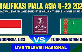 Jadwal Bola Hari Ini Live Tv Timnas Indonesia