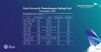 Jadwal Penerbangan Garuda Jakarta Semarang